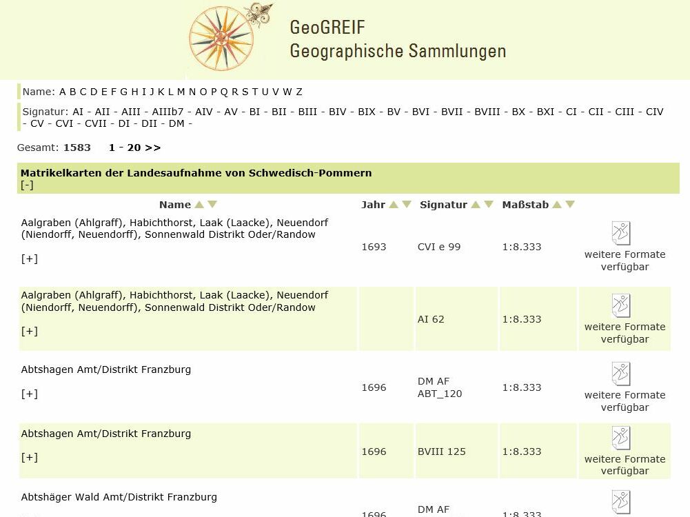 Matrikelkarten